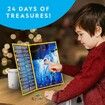 Rock Collection Advent Calendar 2023 with 24 Gemstones, Complete Gem and Fossil Collection Christmas Countdown Calendar