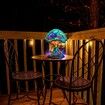 Mushroom Table Lamp,  Hight Stained Glass Plant Series Night Light for Bedroom Living Room Home Office