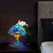 Mushroom Table Lamp,  Hight Stained Glass Plant Series Night Light for Bedroom Living Room Home Office