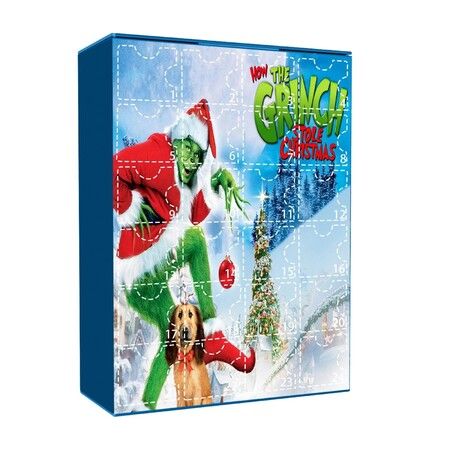 Gomind Grinch Stole Christmas Doll Advent Calendar, 24pcs/set Figures Christmas Countdown Calendar Blind Box, Surprise Christmas Gift for Kids