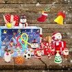 2023 Advent Calendar with 24 PCS Toys Gift Box for Kids Boys Girls Toddlers 24 Days Christmas Countdown Party Favors