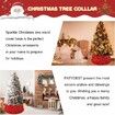 40*60*20cm Red Sequins Christmas Tree Collar Sparkly Round Ring Embroidered Christmas Tree Base Basket for Christmas New Year Home Shiny Ornaments