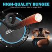 Genki Trampoline Rebounder Bounce Jumping Rebounding Bungee Exercise Home Gym Fitness Equipment Indoor Round Outdoor Adjustable Handlebar 48 Inch