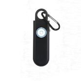 Personal Safety Birdie Alarm with Wrist Lanyard, Police Recommended 130 dB Protection Siren Black