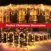 8 Pack Christmas Decorations Outside, Set of 46CM Solar Candy Cane Christmas Decorations Outdoor Yard  Lights