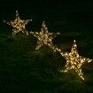 Stockholm Christmas Lights Path Lights Starry Wire Star Light Warm White 7 Flashing Effects and Steady Glow Memory Controller 5m Lead Wire 300 LEDs