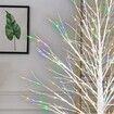 Stockholm Christmas Lights Xmas Tree LED Dazzling Birch Tree 1.8m Multi Colour