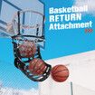 Basketball Ring Hoop Ball Returner Rebounder Return System Attachment Training Equipment Set for Kids Adults