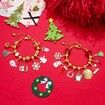 Advent Calendar Charm Jewelry DIY Bracelet Making kit 24 Days Christmas Countdown Calendar Best Gifts for Kids Girls