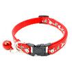 Pet Collar Christmas Nylon Cat Collar Adjustable Holiday Pet Collar, Pet Christmas Gift