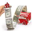 Christmas Money Box for Cash Gift Pull, Money Gift Boxes for Cash with Pull Out Surprise Merry Christmas Box Holder