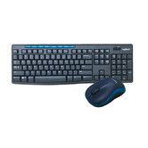 Logitech Wireless Combo MK275, Compact Mouse and Full Sized Keyboard, Advanced 2.4 GHz Long range Wireless Combo, Black