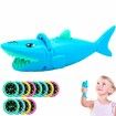 Storybook Projector Kids Torch Projector 128 pictures  Cute Shark Shape Baby Projector Light Early Educational Toys for Boys Girls Birthday CHRISTMAS