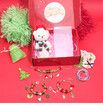 CHRISTMAS Charm Bracelet Making Kit DIY Jewelry Making Supplies with BEAR Beads, Pendant, Bracelets, Necklace Cords for Teens Girls