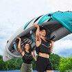 Bestway 2 Man Inflatable Kayak Blow Up Kayaking Boat Water Sport Paddling Canoe Raft Fishing Two Person with Hand Pump Paddles Carry Bag