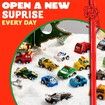 Cars Advent Calendar 2023 For Kids,Styles&Colors Random, 6 Series 24 Different Pull Back Vehicles Best Gift For Kids