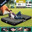 Bestway Air Mattress Bed Queen Inflatable Blow Up Airbed Floating Camping Sleeping Blowup Mat Pad Cushion Lounge with Built in Pump