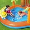 Bestway Inflatable Pool 265x265x104 cm Lava Lagoon Oval Inflatable Play Water Fun Park With Slide kids Outdoor