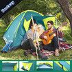 Bestway Coolground 3 Tent 2.10m X 2.10m X 1.20m Foldable Portable Camping Gear Hiking Outdoor