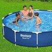 Bestway Above Ground Swimming Pool Set Over Frame Round Outdoor Indoor with Filter Pump 366x366x76cm