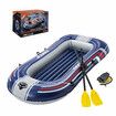 Bestway Inflatable Boat Set 2.28m X 1.21m Floating Raft Blow Up Canoe Watercraft Vessel With Oars and Pump