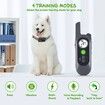 Dog Training Collar with Voice Commands, Beep,Vibration and Shock Modes for Dogs