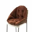 Winter Soft Plush Warm Cushion Chair Seat Pad Sofa Garden Dining Room 40x48cmGrey