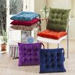 Chair Cushion Pad Corduroy Seat Patio Car Home Decor Mat Chic Cushion PillowDark Blue