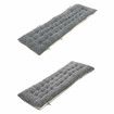 Long Rocking Chair Mat Folding Thick Garden Comfortable Furniture Sofa Recliner Back Cushion Pillow Seat Home Supplies160*50*12cm