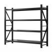 Giantz 2Mx1.8M Garage Shelving Warehouse Rack Pallet Racking Storage Shelf Black