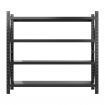 Giantz 2Mx1.8M Garage Shelving Warehouse Rack Pallet Racking Storage Shelf Black