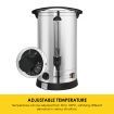 Maxkon 17L Water Urn Dispenser Kettle Instant Hot Cold Coffee Tea Maker Machine Home Commercial Camping Boiler Stainless Steel with Tap