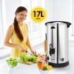 Maxkon 17L Water Urn Dispenser Kettle Instant Hot Cold Coffee Tea Maker Machine Home Commercial Camping Boiler Stainless Steel with Tap