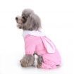 Waterproof Dog Raincoat Cute Rabbit Cartoon Pattern Outdoor Hooded Rain Coat