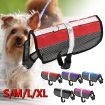 Reflective Service Dog Harness Pet Control Mesh Vest With Removable Patches Puppy Supplies