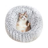 Pet Cat Bed Super Soft Warm Round Super Cute Dog Nest Kennel