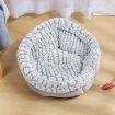 Pet Cat Bed Super Soft Warm Round Super Cute Dog Nest Kennel