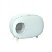 MS Cat Litter Box Fully Enclosed Large Space Toilet Training Anti Splash Deodorant Potty for Pet Supplies Bedpen