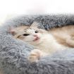 70cm Plush Fluffy Soft Pet Bed for Cats & Dogs Calming Bed Pad Soft Mat Home