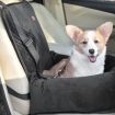 2 in 1 Dog Car Seat Cover Folding Dog Carrier Removable Dog Car Pads Waterproof and Moisture-proof Dog Mat