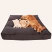 Pet Calming Bed Soft Warm Cat Dog House Small Large Washable Mat Detachable Puppy Supplies 120x120x12cm