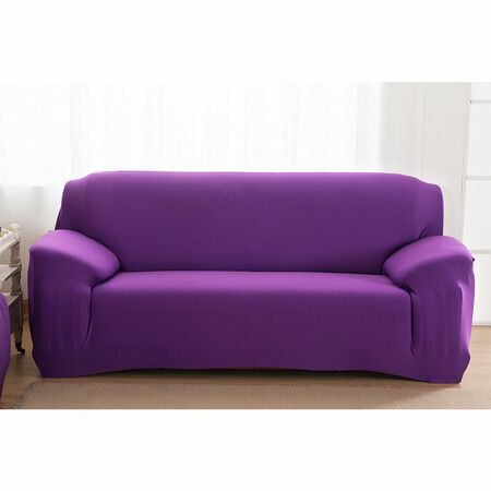 2 Seaters Elastic Sofa Cover Universal Chair Seat Protector Stretch Slipcover Couch Case Home Office Furniture Decoration Camel