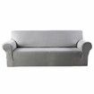 4 Seaters Elastic Velvet Sofa Cover Universal Chair Seat Protector Stretch Slipcover Couch Case Home Office Furniture Decoration Beige