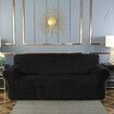 4 Seaters Elastic Velvet Sofa Cover Universal Chair Seat Protector Stretch Slipcover Couch Case Home Office Furniture Decoration Beige