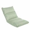 Folding Lounger Sofa Floor Chair Tatami Seat Pad Height Adjustable Lazy Backrest Cushion Chair Office Home Balcony FurnitureGrey