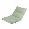 Folding Lounger Sofa Floor Chair Tatami Seat Pad Height Adjustable Lazy Backrest Cushion Chair Office Home Balcony FurnitureGrey