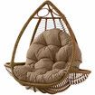 Hammock Chair Seat Cushion Hanging Swing Seat Pad Thick Hanging Chair Back Pillow Home Office Furniture AccessoriesSky Blue