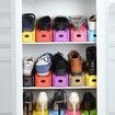 10Pcs/1Set Durable Plastic Home Double Layer Shoes Storage Racks Shoe Shelf Holder Organizer Space-SavingPurple