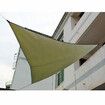 Sun Shade Sail Waterproof 420D Oxford Polyester Canopy Cover Awning Outdoor Anti-UV ProtectionGrey