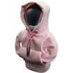 Car Shift Knob Hoodie,Funny Gear Shift Knob Shirt Sweater,Winter Warm Shift Knob Cover Sweater Shirt,Automotive Interior Novelty Accessories Decorations,Universal Fit Knob Cover Gift (Pink)